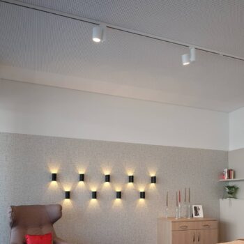 Egger DLS LED reflektor Kent, 3 000 K, biely, 38°
