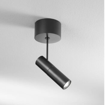 Egger DLS LED reflektor Zooom XL, povrchová montáž, 2 700 K, čierny