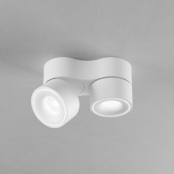 Egger DLS LED spot Clippo Duo biela/biela DALI DTW 2 svetlá