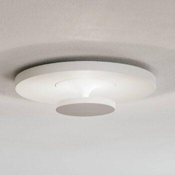 Egger DLS LED stropné svietidlo Sunny, biele, Ø 38 cm