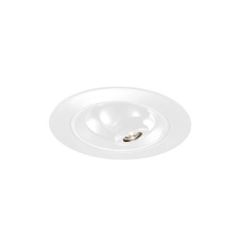 Egger DLS LED vstavané bodové svietidlo Riga Zooom, okrúhle, biele, 3 000 K