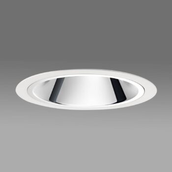 Egger DLS vstavané svetlo Centro, biele, Ø 11,5 cm, 3 000 K 75°