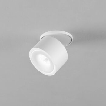 Egger DLS zapustený bod DL Clippo S EP, biela/biela, DTW Ø 7,5 cm
