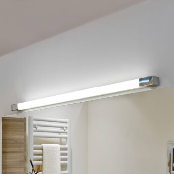 Egger Supreme LED nástenné svetlo, nerezová oceľ, 130 cm