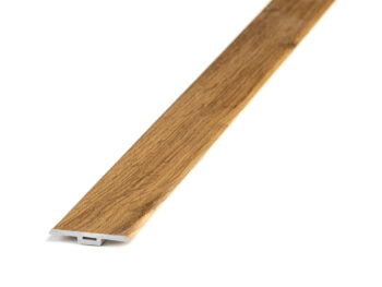 Egibi, Podlahová prechodová lišta T-LINE Hamilton 1,2m, 1200x35 mm, hnedá