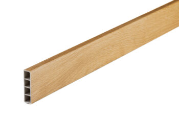 Egibi, Soklová lišta EF systém Golden 2,4m, 2400x50x12 mm, hnedá