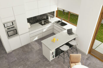 Egibi, Vinylová podlaha kľuková Canadian Design Nice grey, 600 x 300 mm