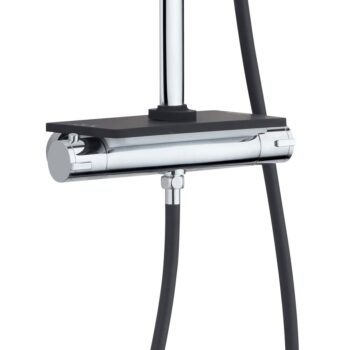 Eisl Eisl - Sprchový set vrátane termostatické batérie GRANDE VITA BLACK DX1103CST