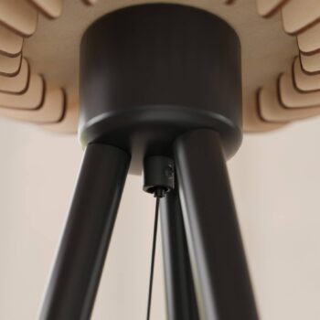 Envostar Clay stojaca lampa, kov/preglejka breza