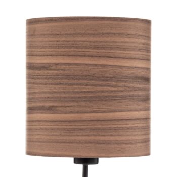 Envostar Dýhová stolová lampa orech Ø 20,5 cm