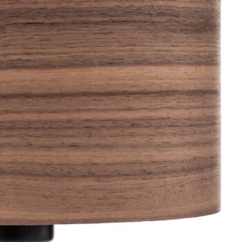 Envostar Dýhová stolová lampa orech Ø 20,5 cm