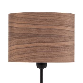 Envostar Dýhová stolová lampa orech Ø 25cm