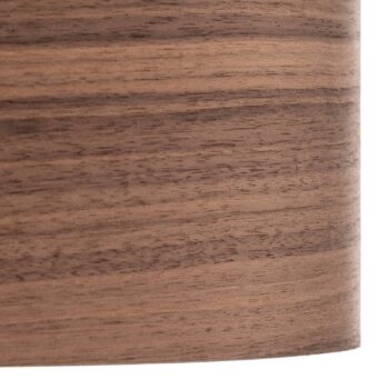 Envostar Dýhová stolová lampa orech Ø 25cm