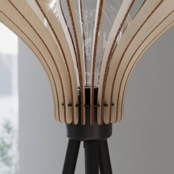 Envostar Faje stojaca lampa z brezovej preglejky