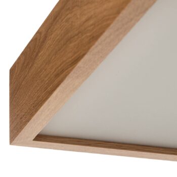 Envostar Kerio stropné svietidlo 37,5x37,5cm dub svetlý