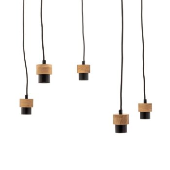 Envostar Merlo závesná lampa decentrálna, 5-pl.