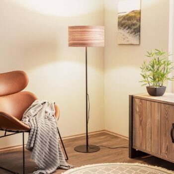Envostar Veneer stojaca lampa orech