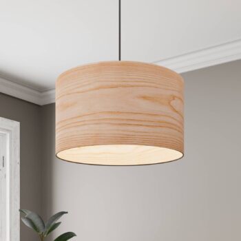 Envostar Veneer závesná lampa jadrové drevo jaseň