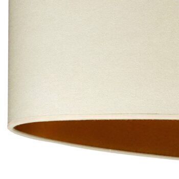 Envostar závesná lampa Idun light beige 80 cm prírodný materiál vegan