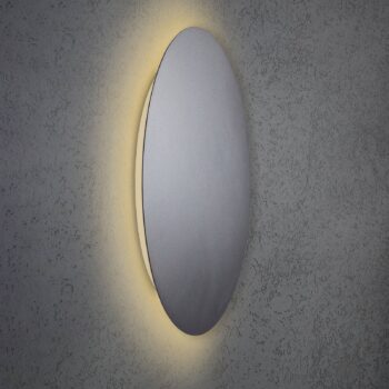 Escale Blade LED nástenné svietidlo antracit Ø 59 cm