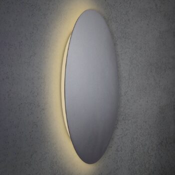 Escale Blade LED nástenné svietidlo antracit Ø 79 cm