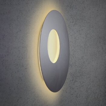 Escale Blade Open LED nástenné svietidlo antracit Ø 59cm