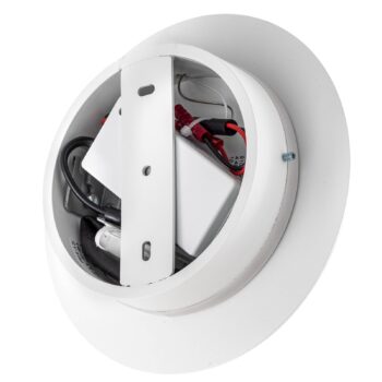 Escale Blade nástenné LED svetlo, biele, Ø 18 cm