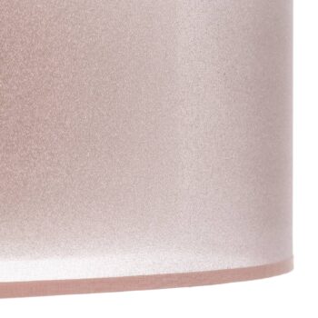 Euluna Tibu stropné svietidlo, textil, Ø50cm, cappuccino