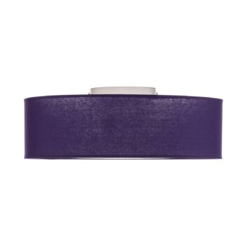 Euluna deka na kolieskach, látkový odtieň fialová, Ø 40 cm