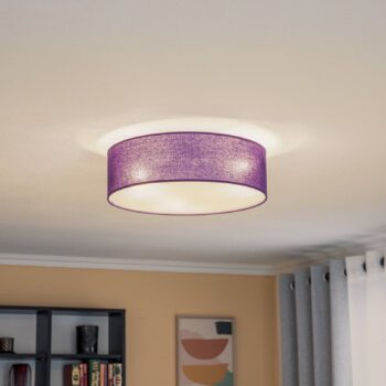 Euluna deka na kolieskach, látkový odtieň fialová, Ø 40 cm