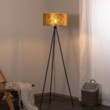 Euluna stojaca lampa Zofia, zlatá
