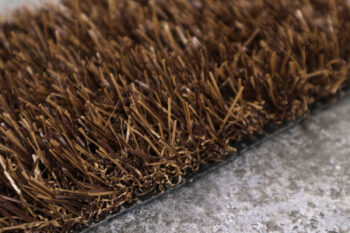 Europe Grass, Umelá tráva PartyGrass Brown, vyrezať kruh, šíře 4m, hnedá