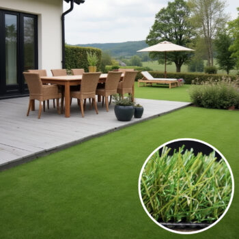 Europe Grass, Umelá tráva Rosalia, na mieru, šíře 4m, zelená