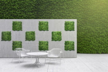 Europe Grass Umelý rastlinný panel FRESH LIGHT GREEN 50 x 50 cm - Panel 50x50