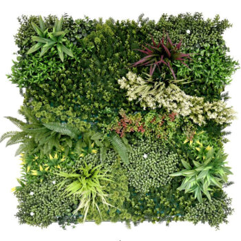 Europe Grass Umelý rastlinný panel RUBY 100 x 100 cm - Panel A 100x100