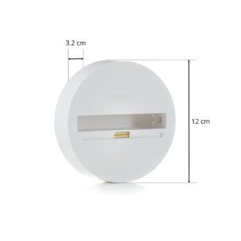 Eutrac Monopoint, povrchová montáž, 3-fázový, biely