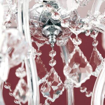 Excelentný visiaci luster LILIANA, 18-plameňový