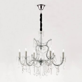 Excelentný visiaci luster LILIANA, 6-plameňový