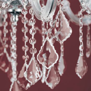 Excelentný visiaci luster LILIANA, 6-plameňový