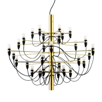 FLOS 2097/30 Luster mosadzný 30x2,7W LED matný