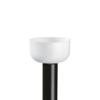 FLOS Bellhop stojaca LED lampa, tmavohnedá