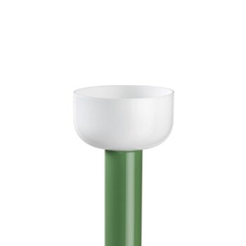 FLOS Bellhop stojaca LED lampa, zelená