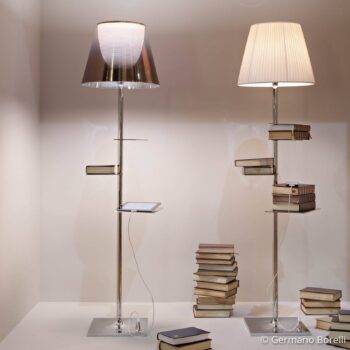 FLOS Bibliotheque Nationale stojacia lampa PVC tkanina