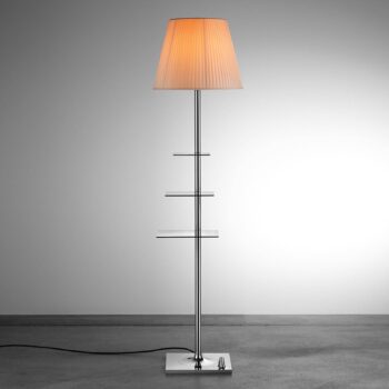 FLOS Bibliotheque Nationale stojacia lampa PVC tkanina