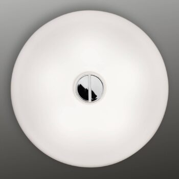 FLOS Button - biele stropné svietidlo IP40