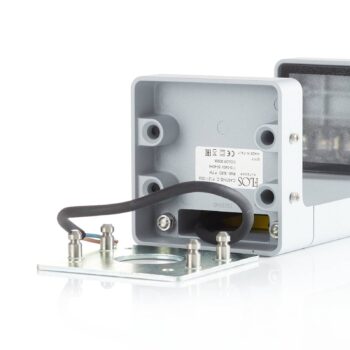 FLOS Casting C 100 soklové svietidlo 20 cm, sivé