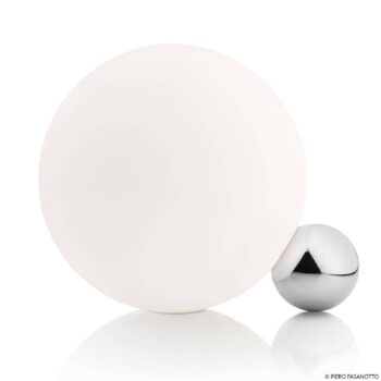 FLOS Copycat - stolná LED lampa, hliník lesklý