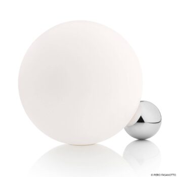 FLOS Copycat - stolná LED lampa, hliník lesklý