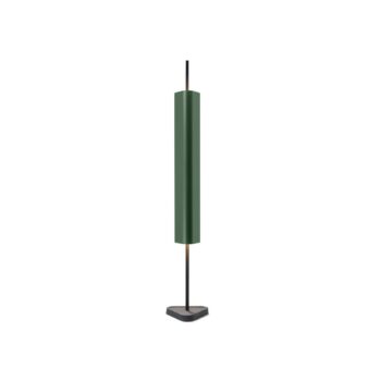 FLOS Emi LED stolová lampa, tmavozelená, stmievateľná, výška 114 cm