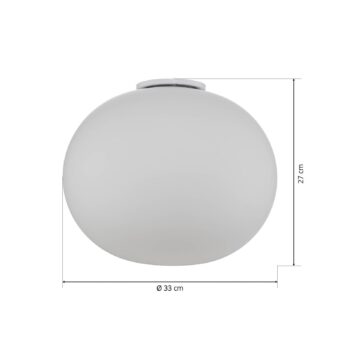 FLOS Glo-Ball - guľové stropné svietidlo 33 cm